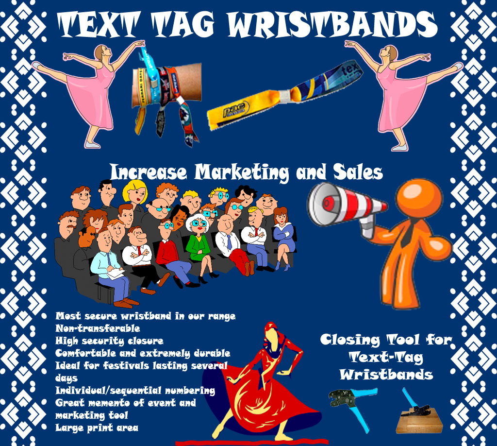 Tex-Tag Wristbands