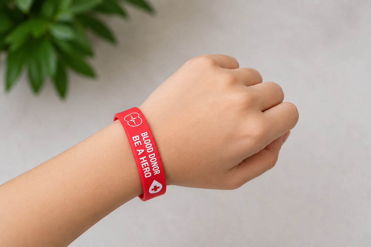 Blood Donation Wristbands