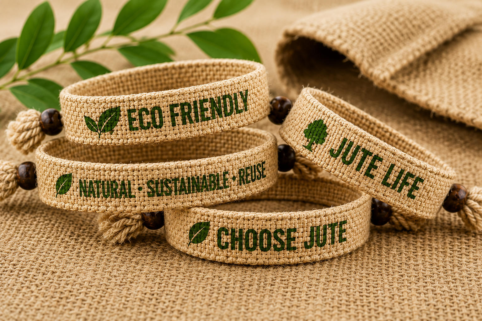 Jute Wristbands