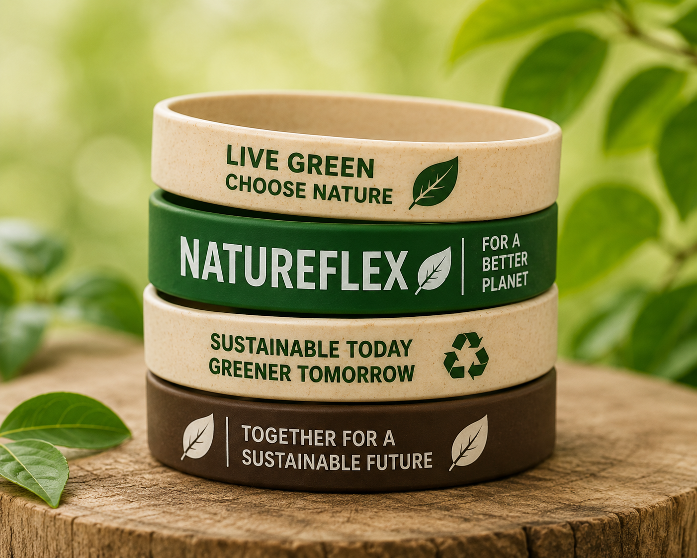 NatureFlex Wristbands