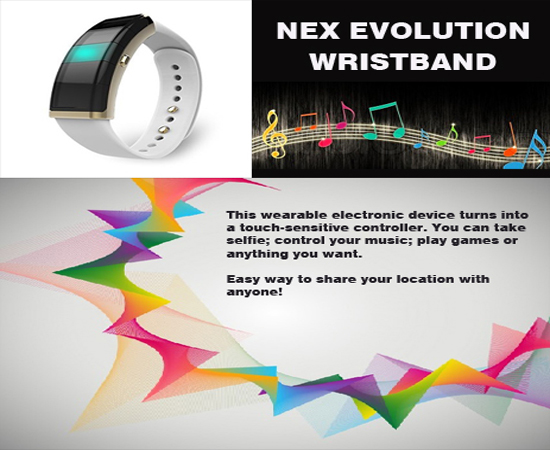 Nex Evolution Wristbands