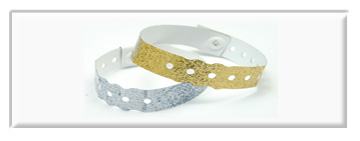 Gilter Metallic Wristbands