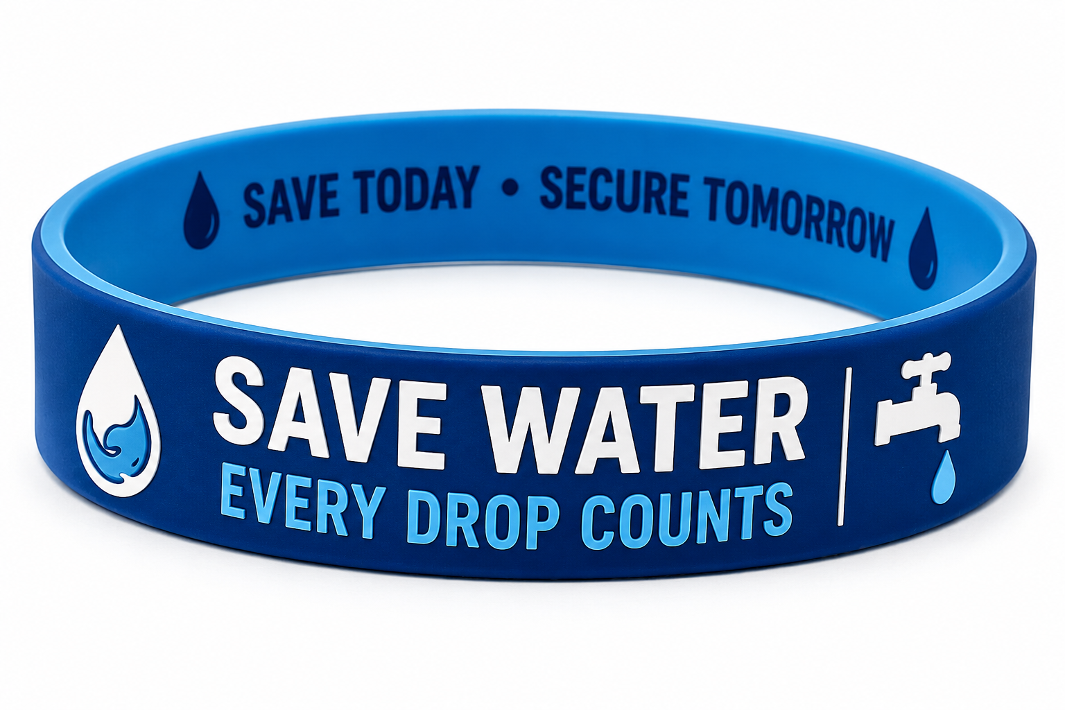 Save Water Wristbands