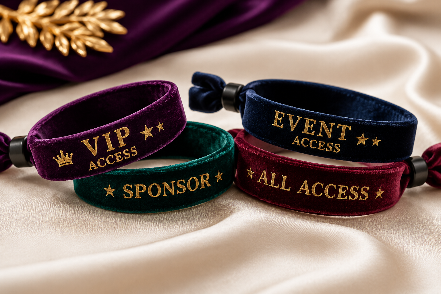 Velvet Wristbands